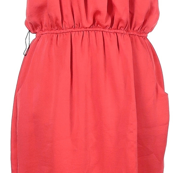 City Triangles -Chic and Easy Red Orange Dress, Size L - Picture 3 of 3